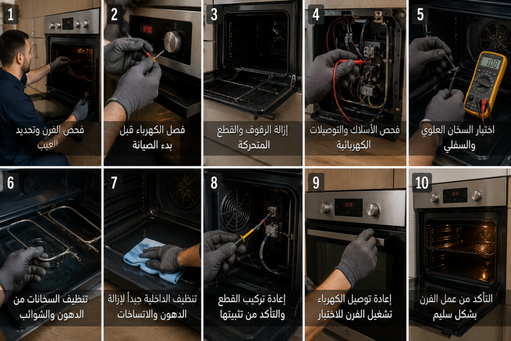 شركة صيانة افران بالجبيل 0539351448