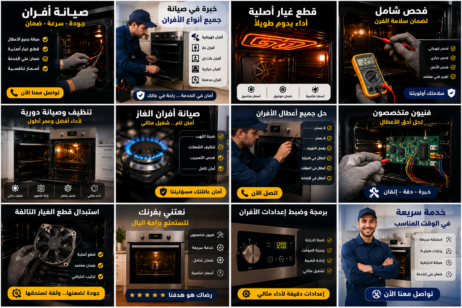 شركة صيانة افران بصفوي